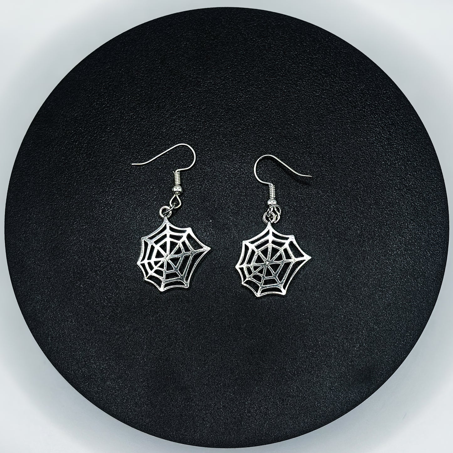 Cobweb Drop Earrings