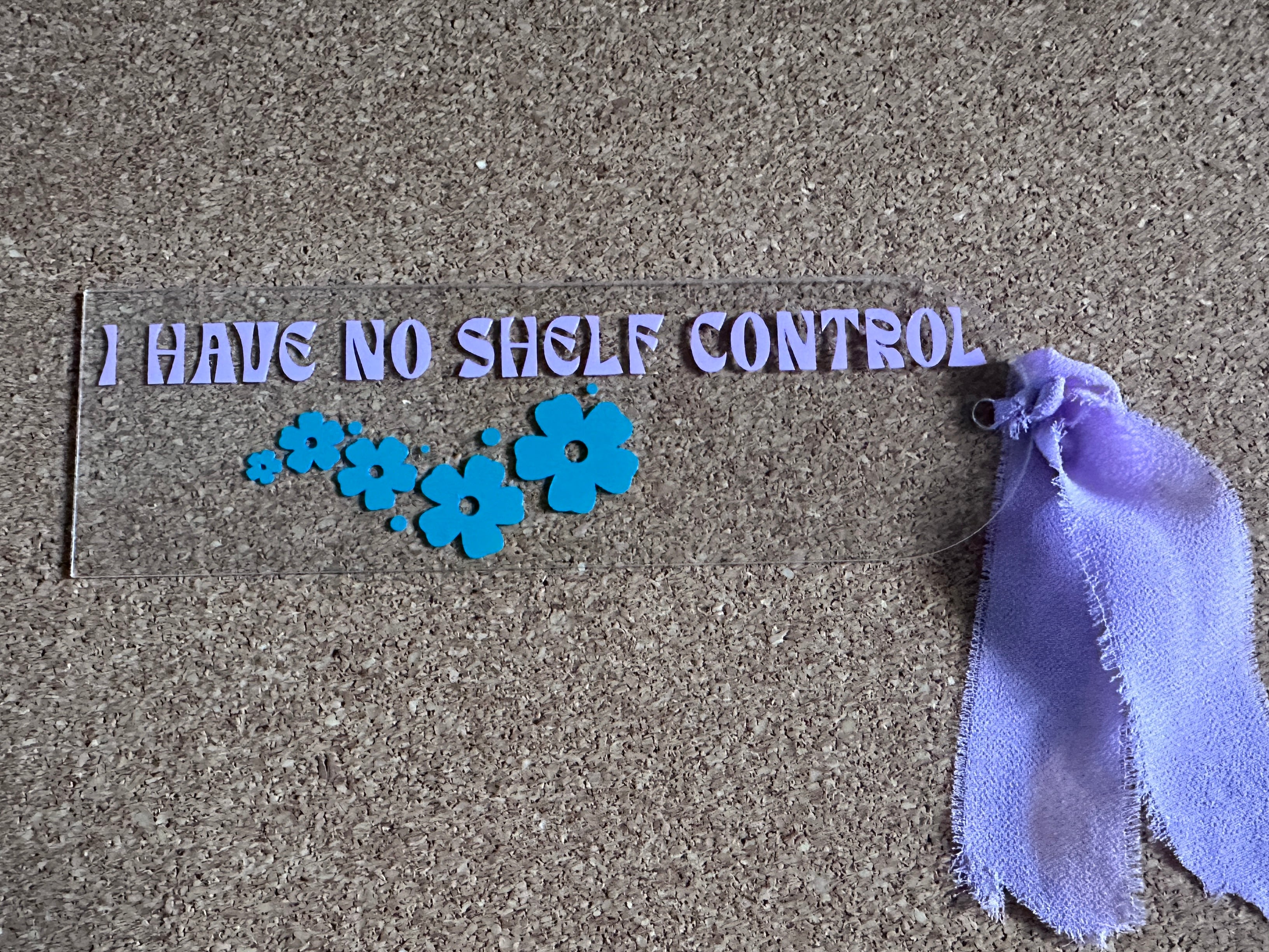 I'll Speak To You Once I've Finished This Chapter Acrylic Bookmark