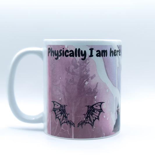 'Physically I Am Here, Mentally I Am With The Bat Boys'; ACOTAR Mug