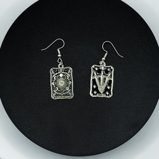 Tarot Card Earrings